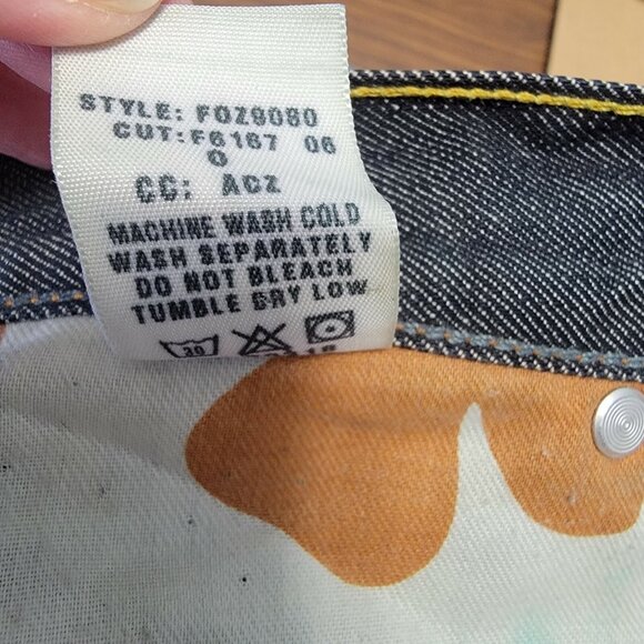 Lucky Brand Jeans Size Bootcut Flap Pockets Dark Blue Womens Size 10/30 EUC - Picture 10 of 12